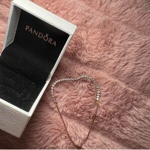 Pandora Gold tennis Bracelet